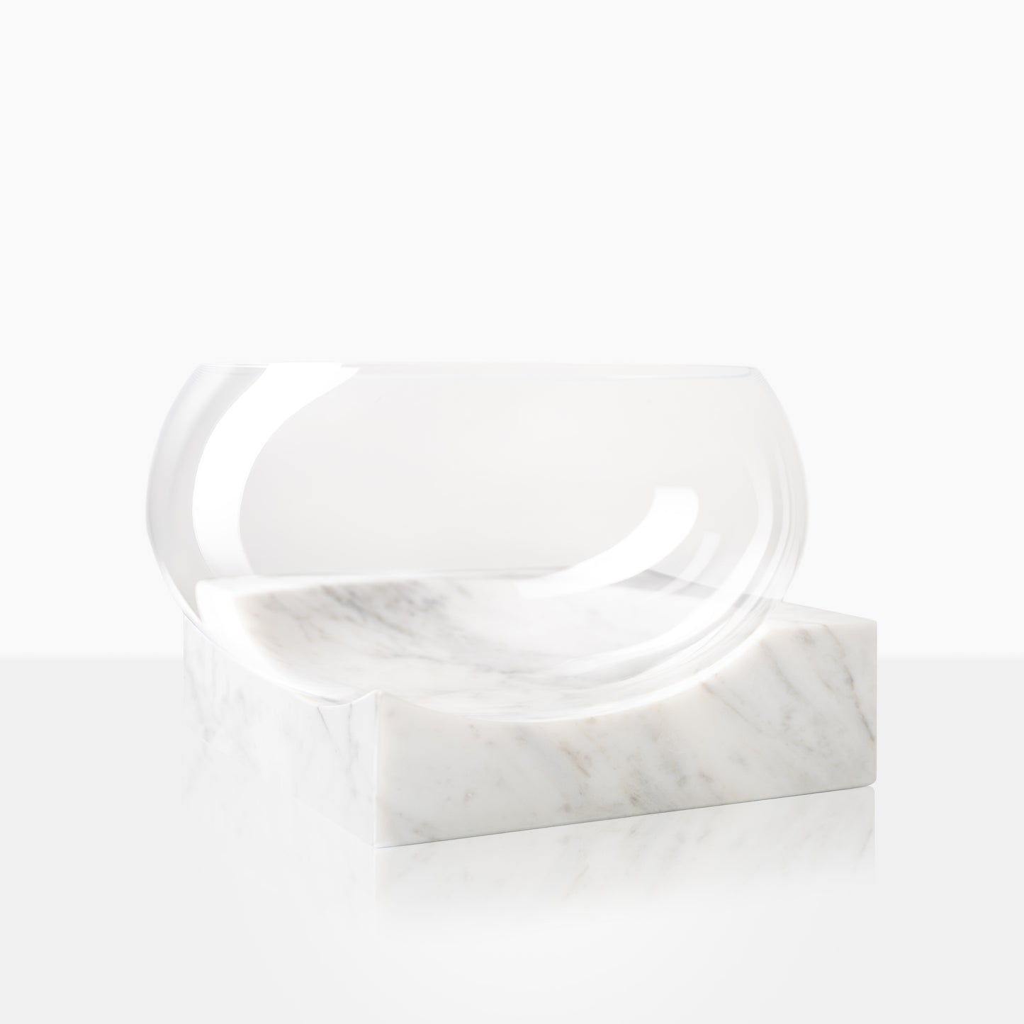 CLIFFHANGER BOWL - CALACATTA CARRARA