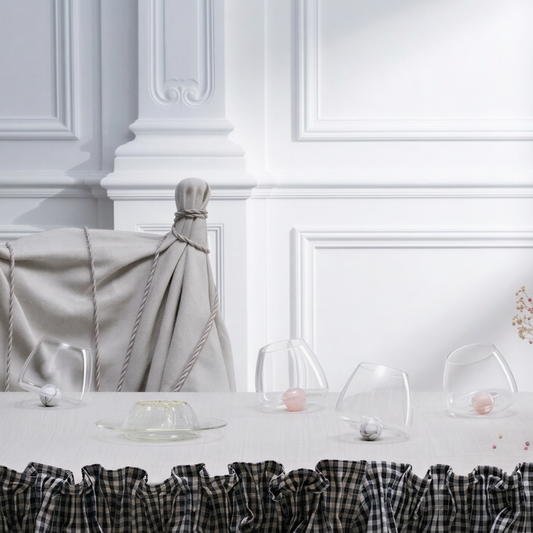 BALLER GLAS - HOWLITE STEN